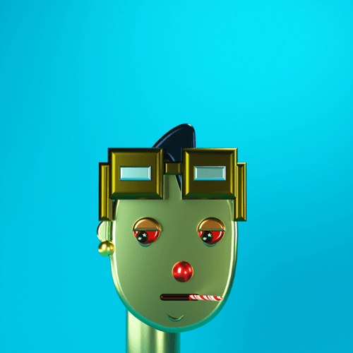 3D Chrome Punk Babies #018