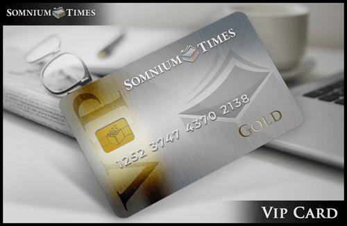 Somnium Times VIP Gold Card