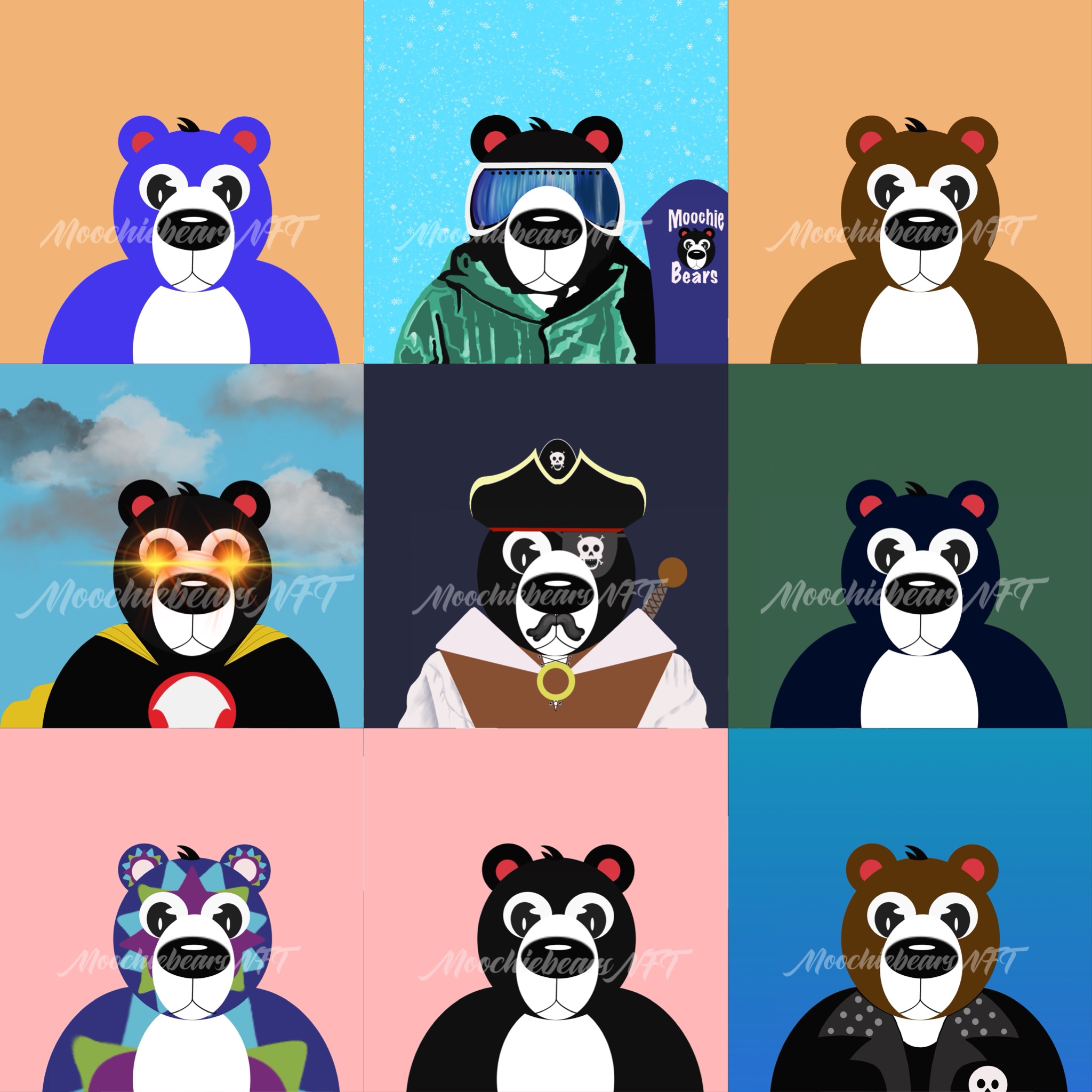 MoochiebearsNFT Collection