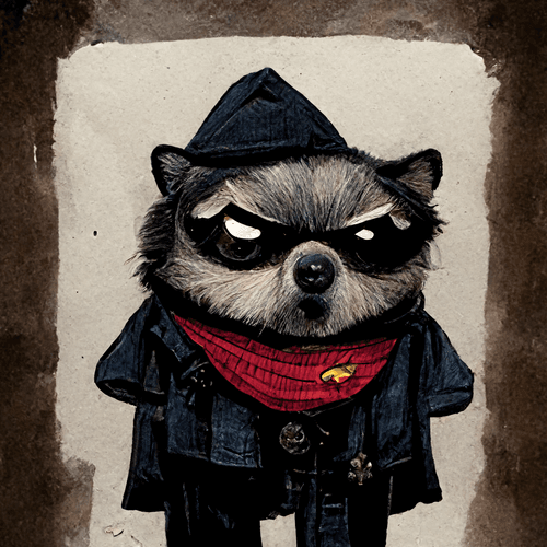 Rug Pull Racoon 006