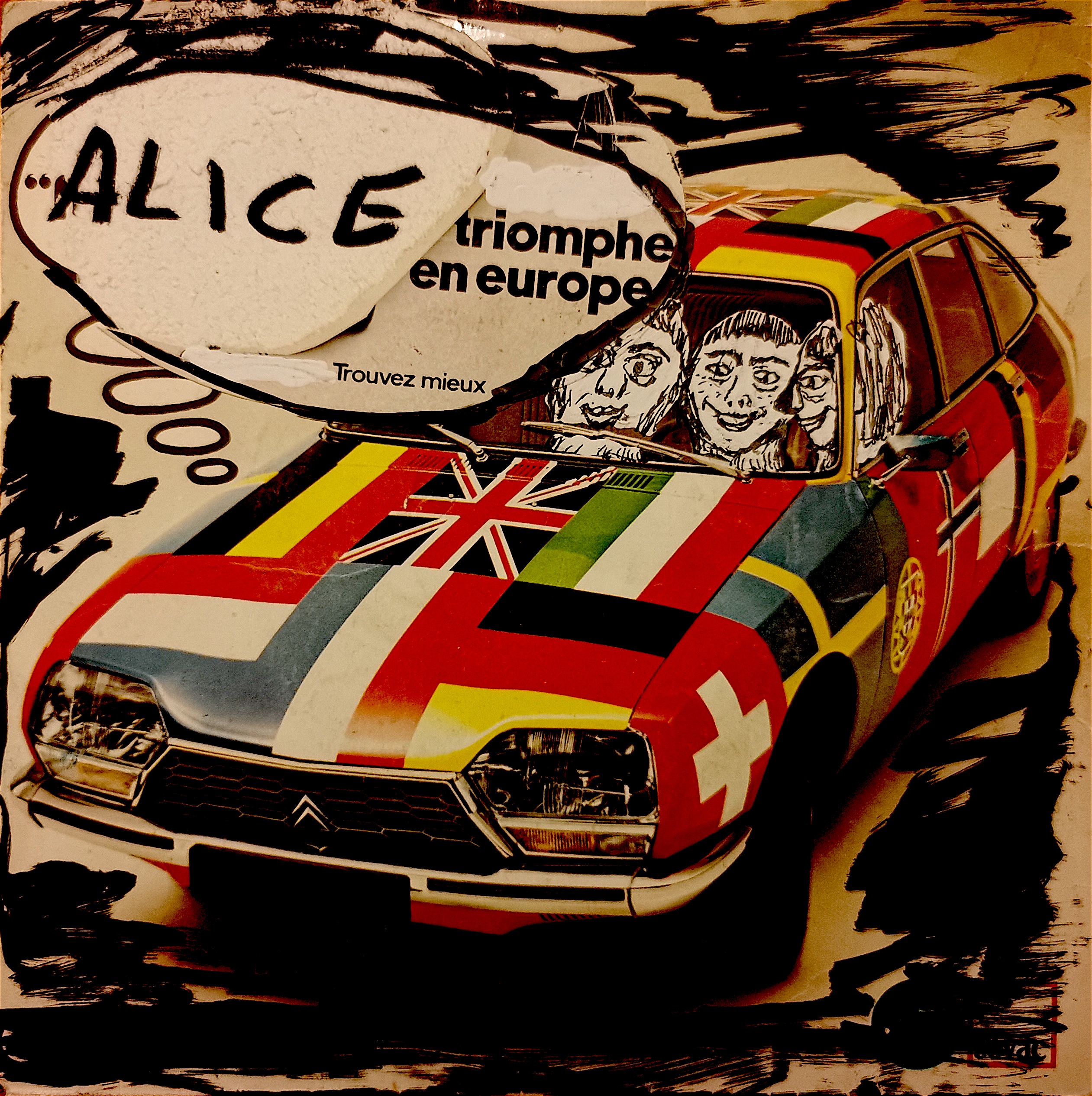 Alice, les voitures - live direct on vinyl recording #1