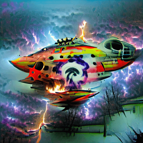 Artistic Spaceship #89