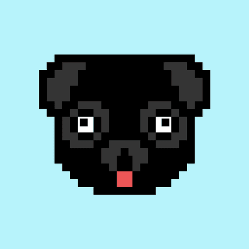 PubBit #2 | Black Pug 