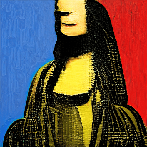 Portrait of Mona Lisa #1.20