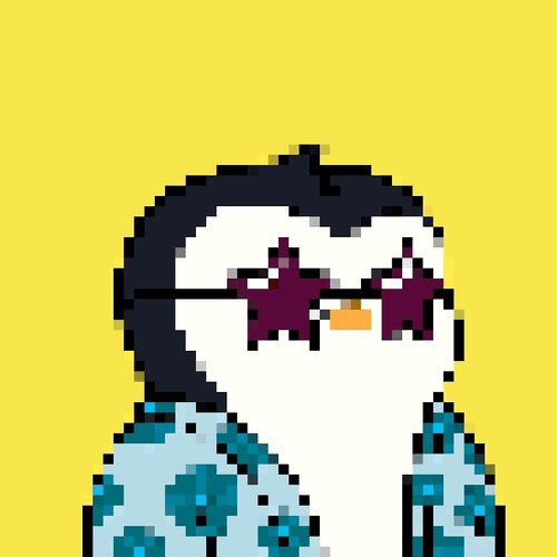 Pixel Pudgy Penguin #80