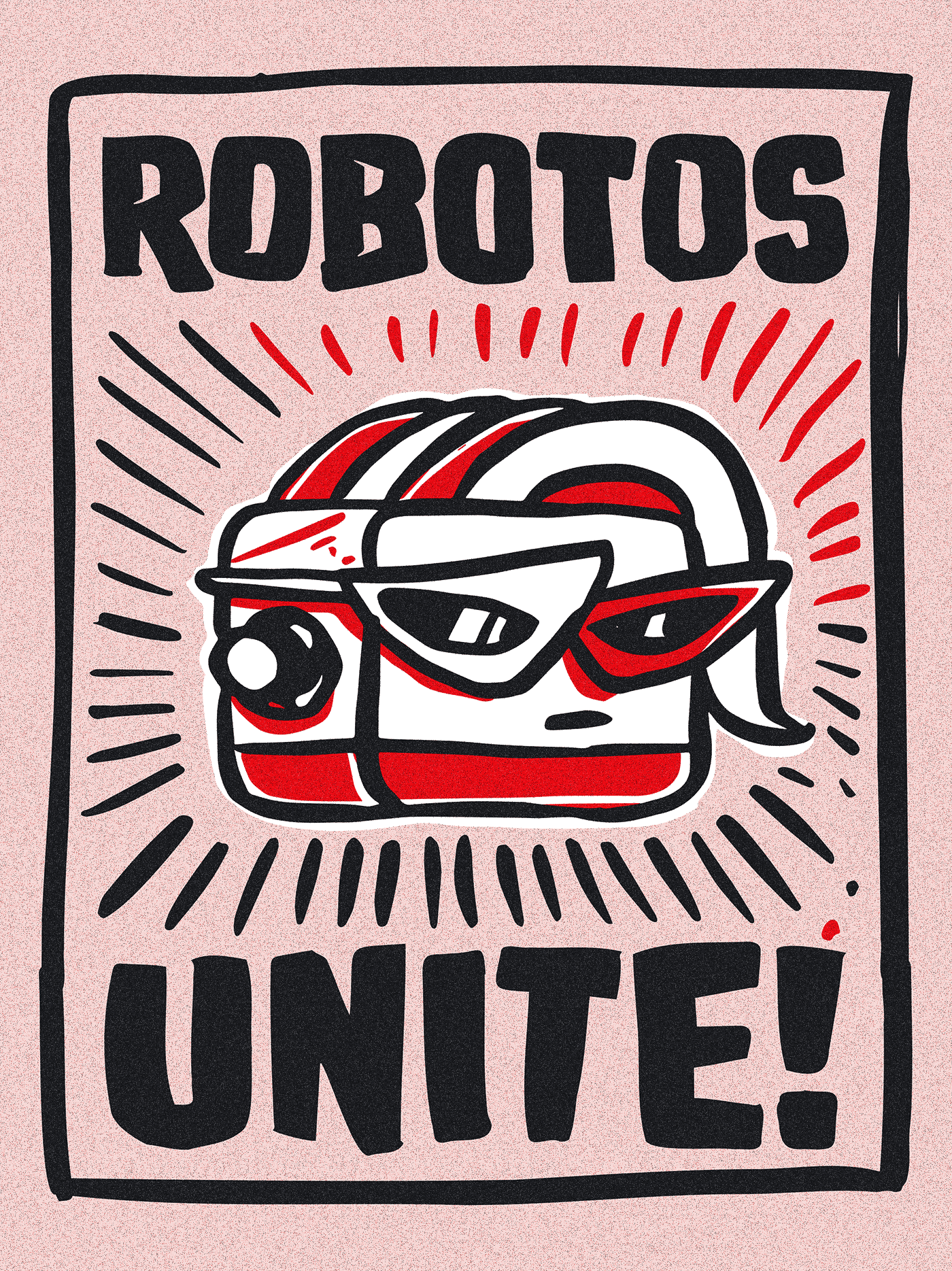Robotos Unite Poster II