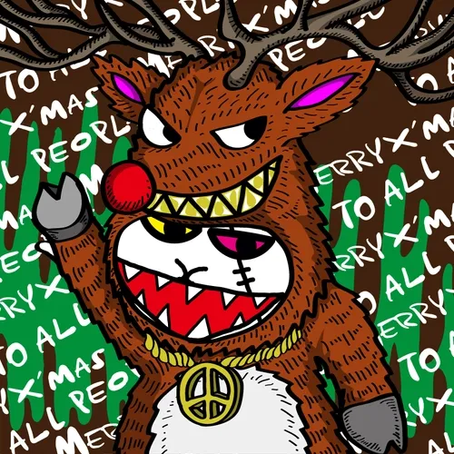 Dec.25 reindeer P-tan