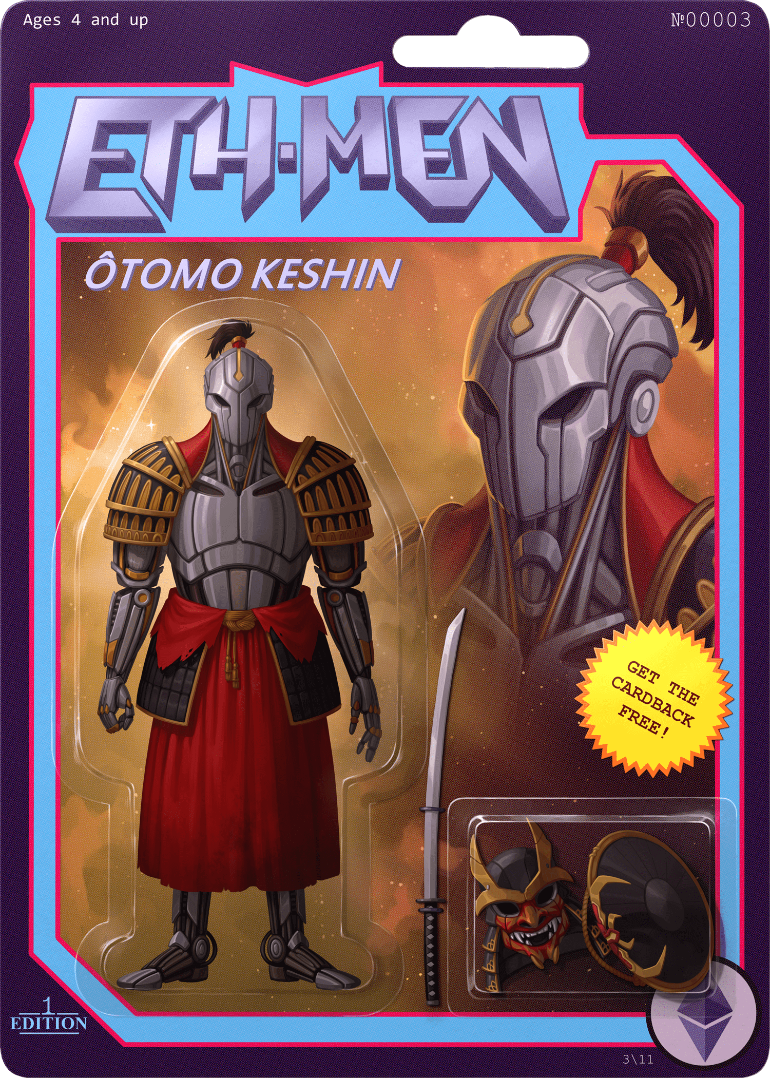 ETH-MEN/Ôtomo Keshin/№00003/1st edition