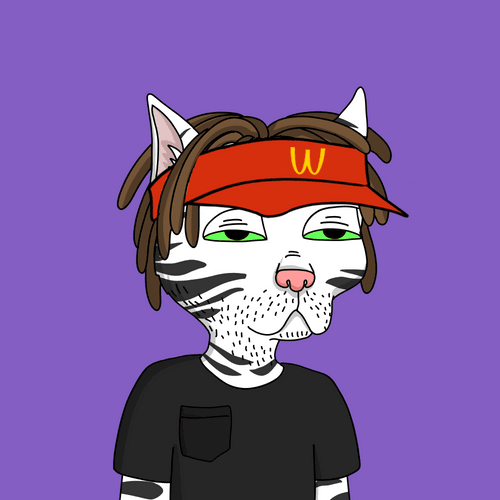 Fast Food Gutter Cat #2349