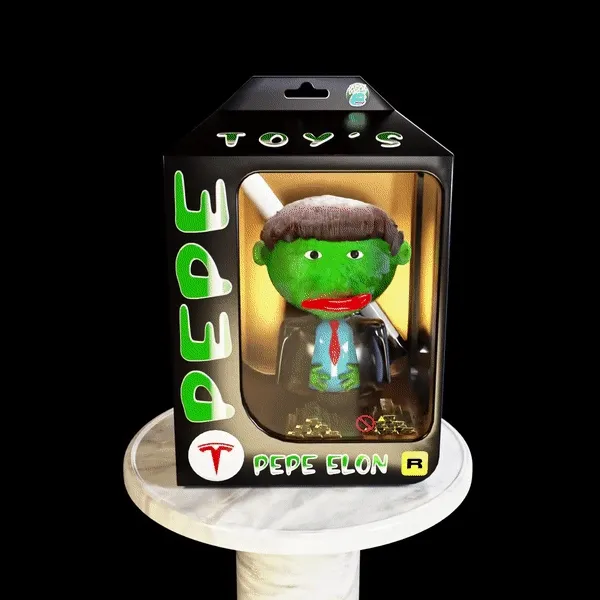 Pepe Toy's S2 #1 - Pepe Elon