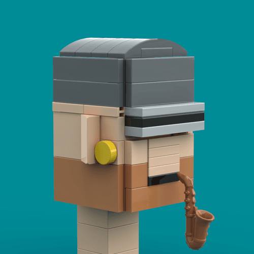 Brickhead Punk #2049