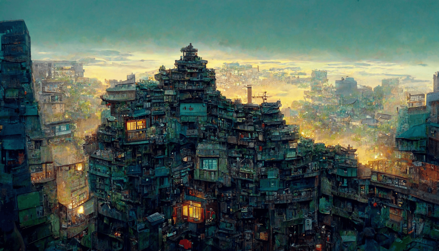 Kowloon Walled City 2077