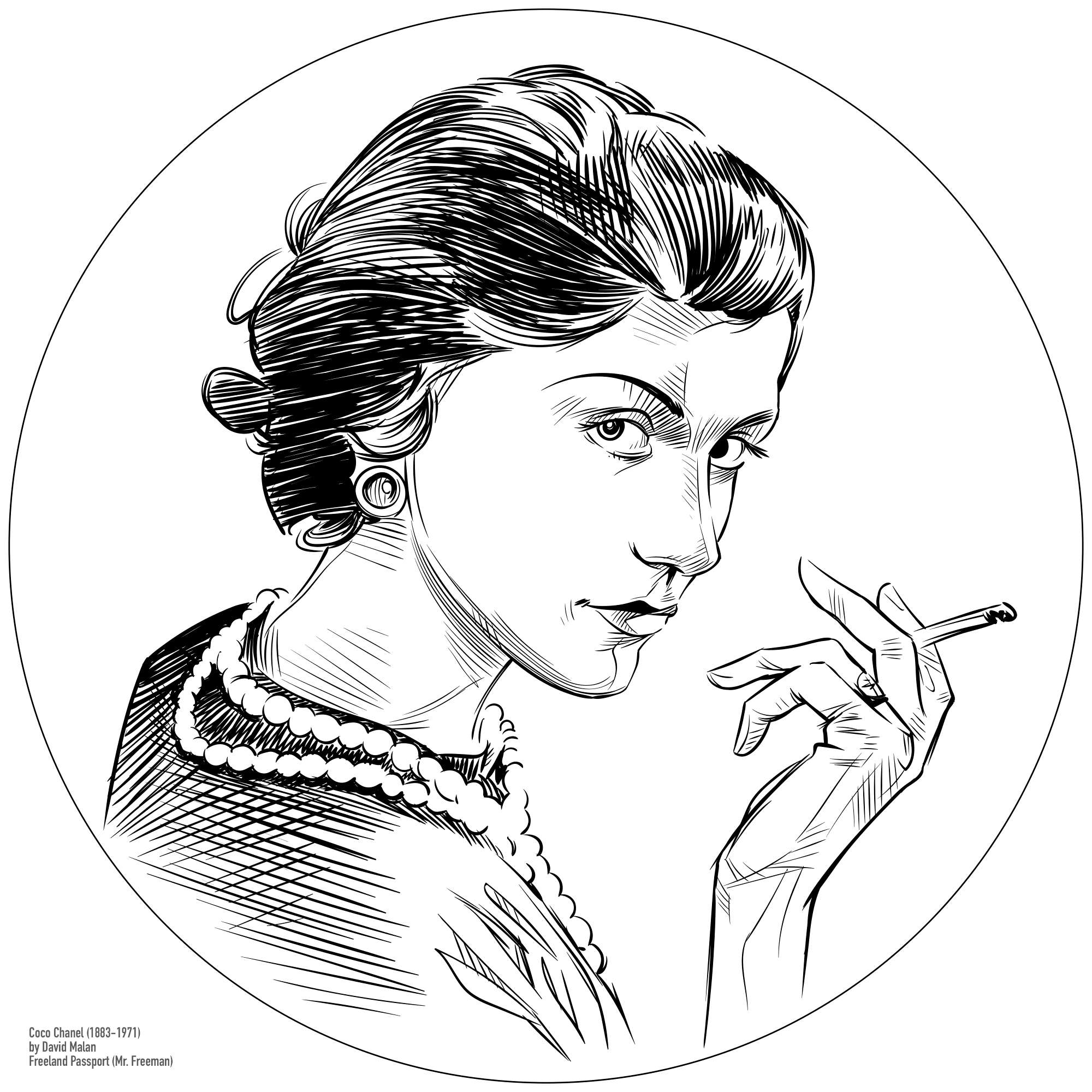 Gabrielle Bonheur “Coco” Chanel (19 August 1883 – 10 Janua…