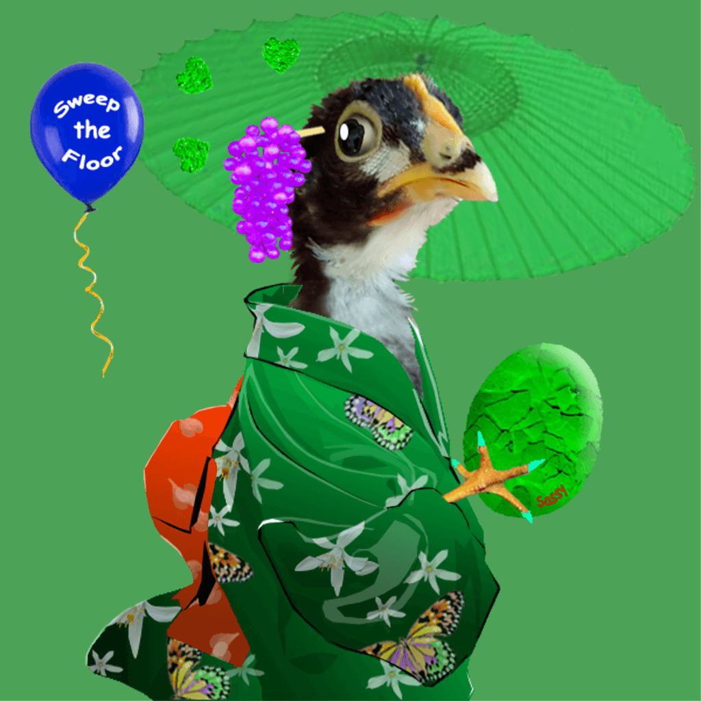 Sassy the Chick'n Kimono #116