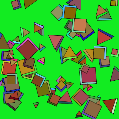Squares & Triangles 80