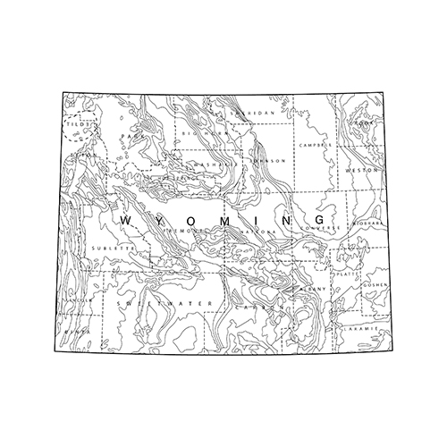 Wyoming Maps