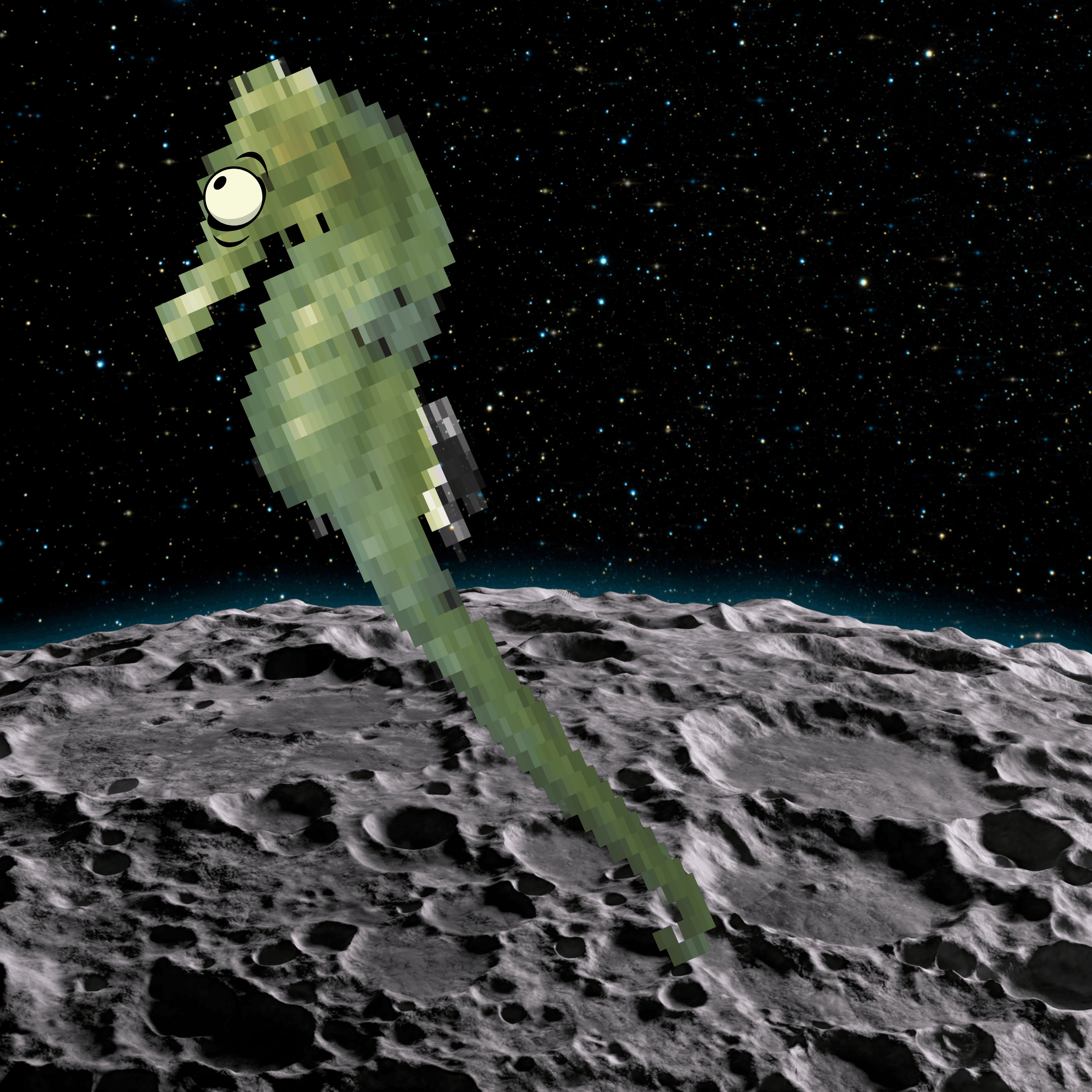 Seahorse in Space XVI