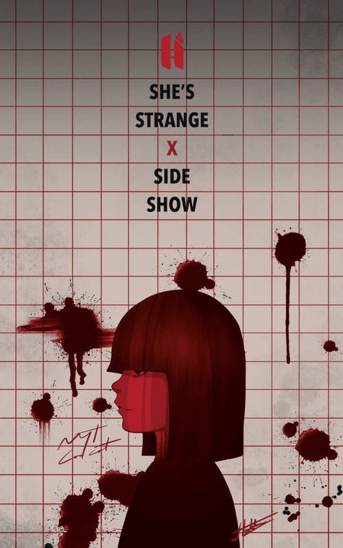 SHE'S STRANGE x SIDE SHOW