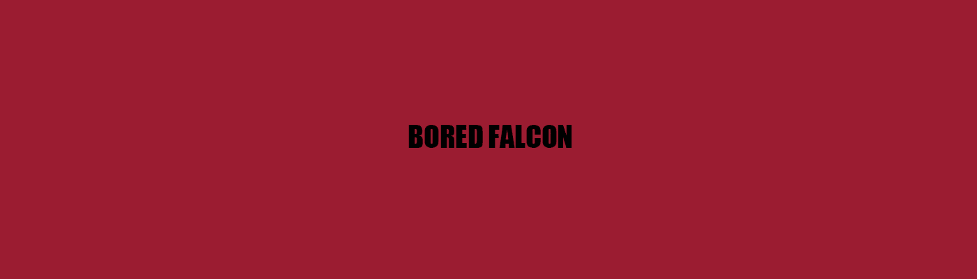 BoredFalcon bannière