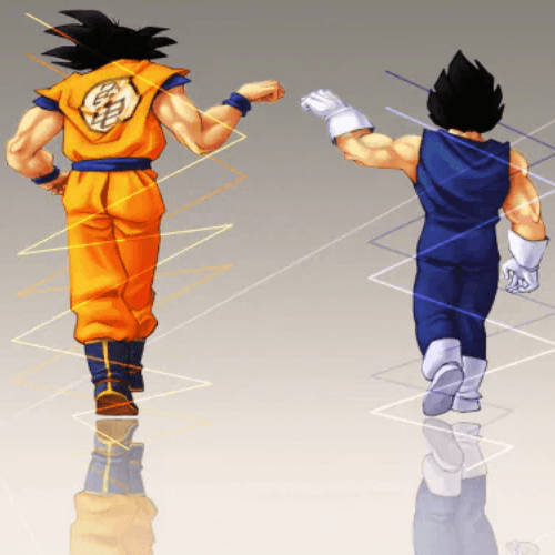 Dragon Ball Z - Dragon Ball Super - Goku & Vegeta 'Fist Bump'