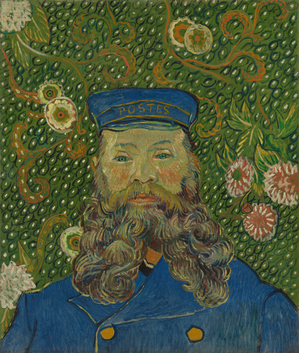 Vincent van Gogh, Portrait of Joseph Roulin Arles, early 1889. The Museum of Modern Art, New York.
