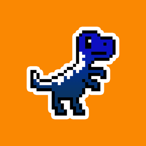 PixelSaurus Rex #0089