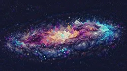 Pixel Galaxies by PixelGan collection image