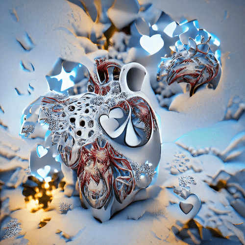 015 Snow Heart