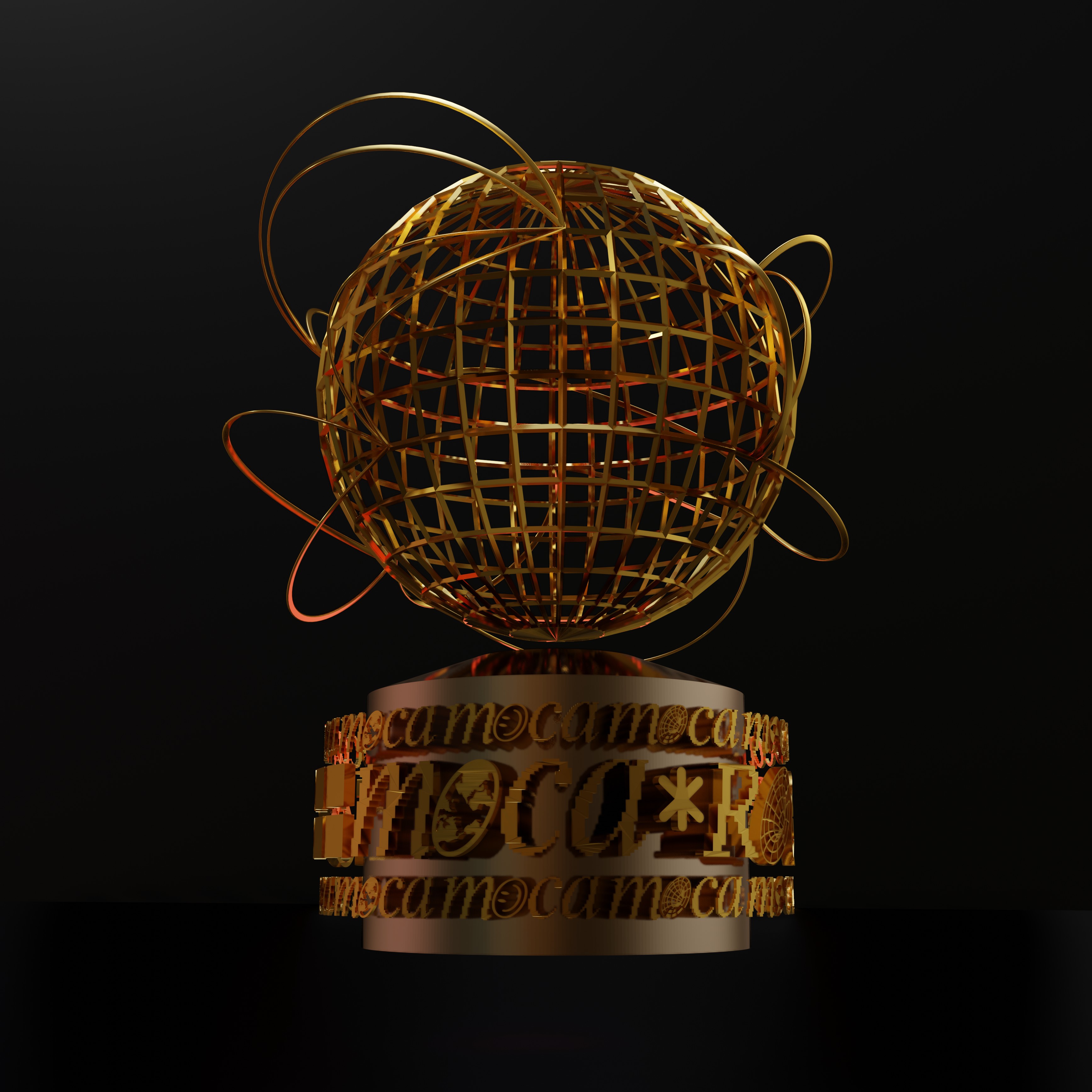 MOCA*R Trophy - Tokenized Cloud Sphere Ten (ATL to YYZ)