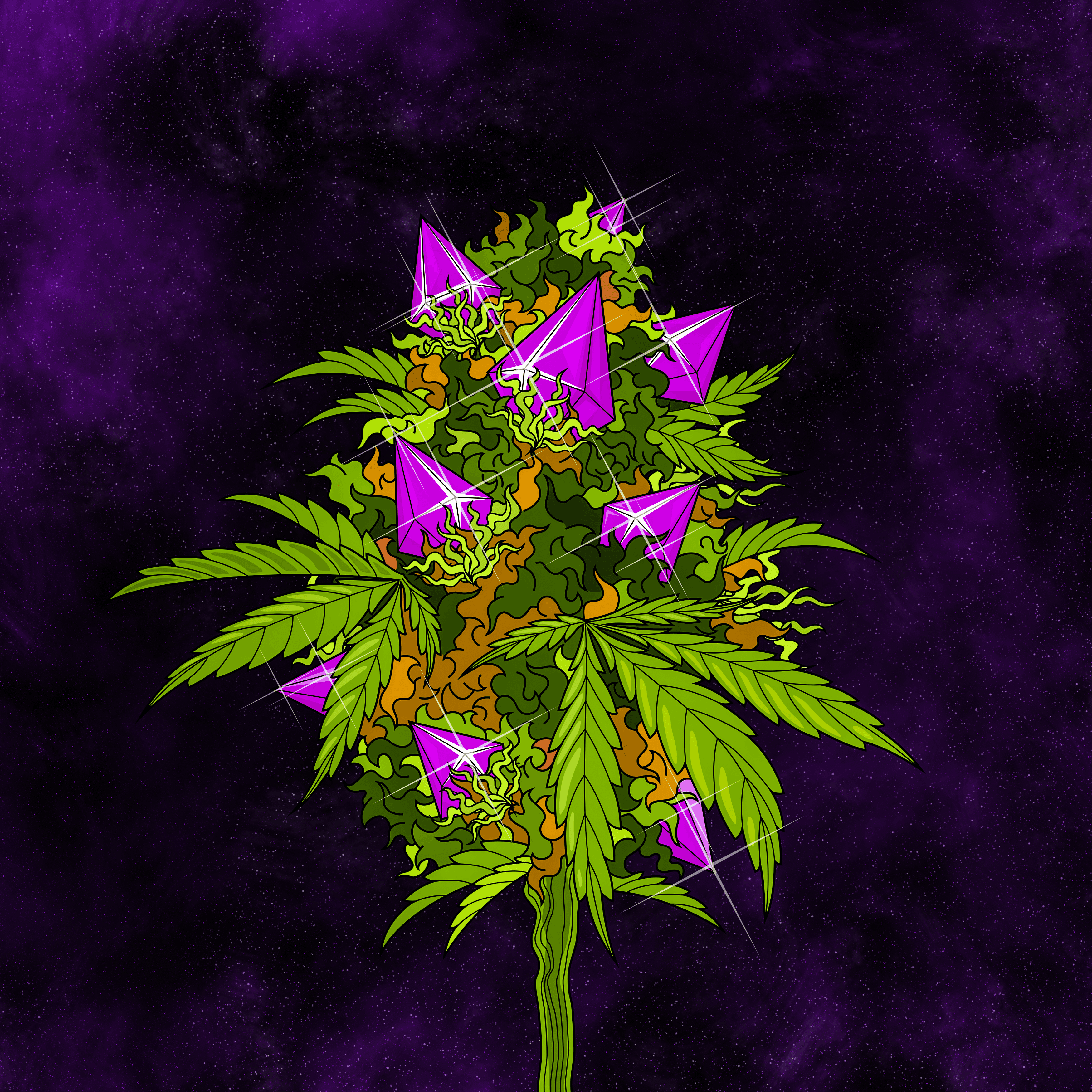 Crypto Cannabis Flower #1