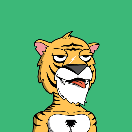 Grouchy Tiger Social Club #5917