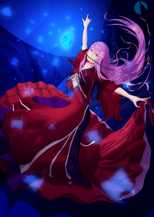 Blue Rose Crimson Leap