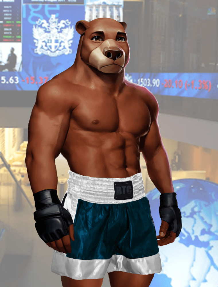 Wall Street Avatar Fighter Bear #452