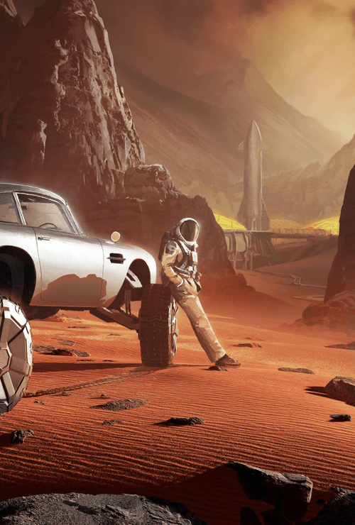 I must be dreaming of Mars