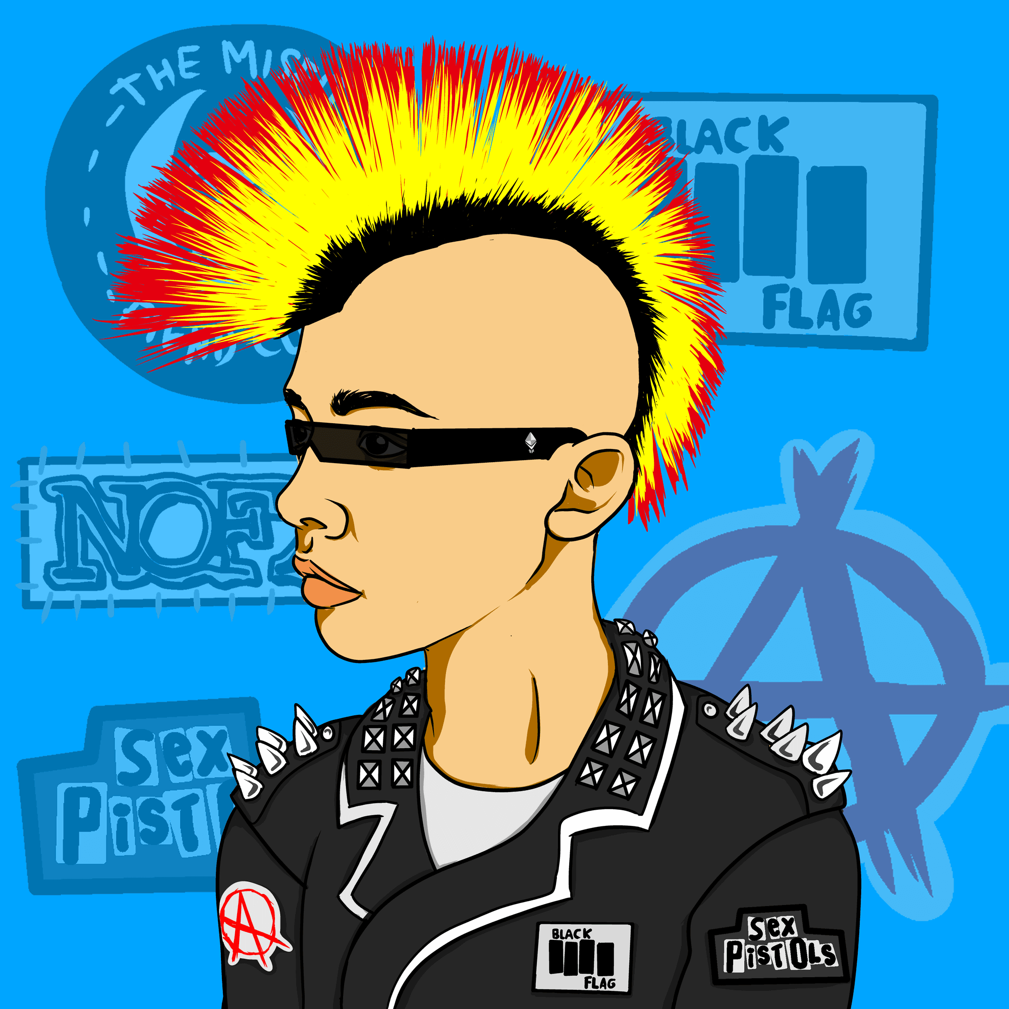 2000px x 2000px - MOHAWK PUNK - Untitled Collection #189689006 | OpenSea