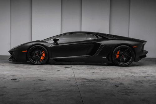 Lamborghini Aventador profile