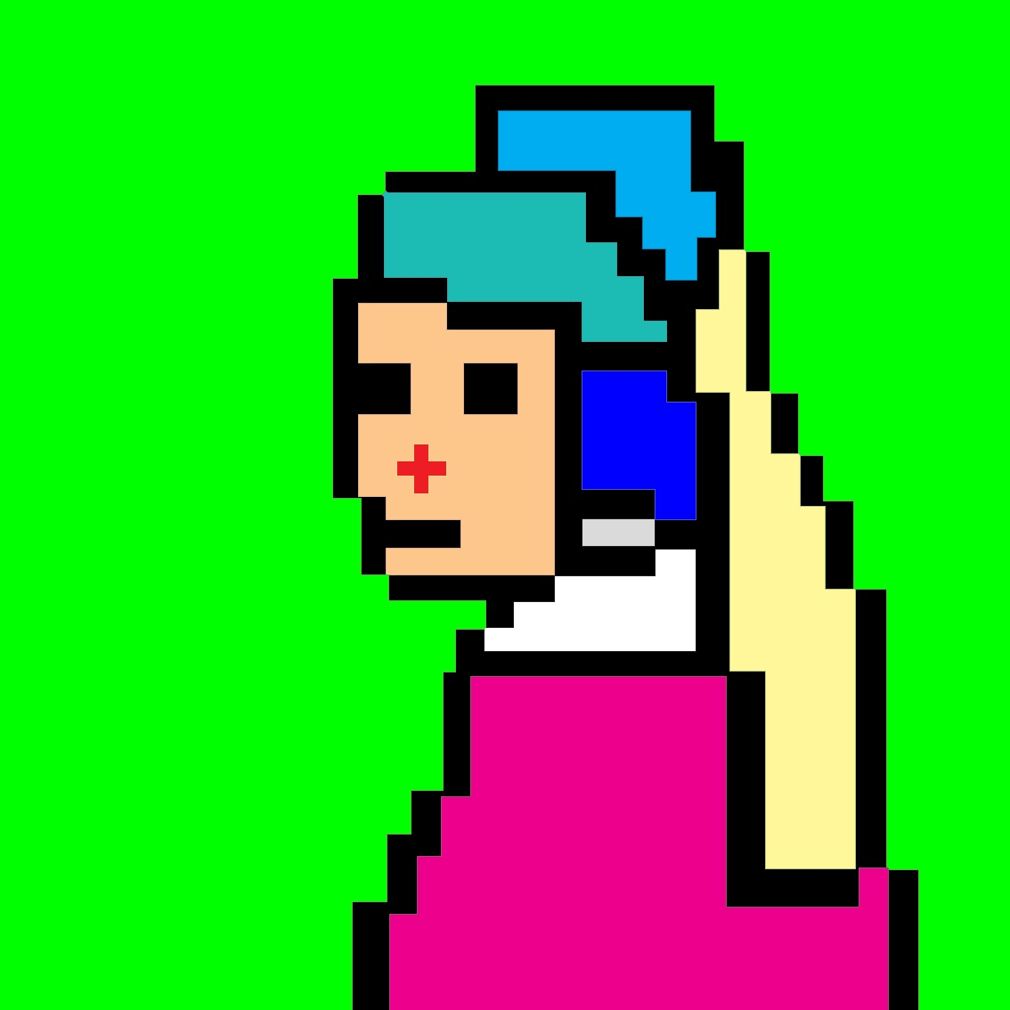 The Crypto Girl with a pearl earring #05