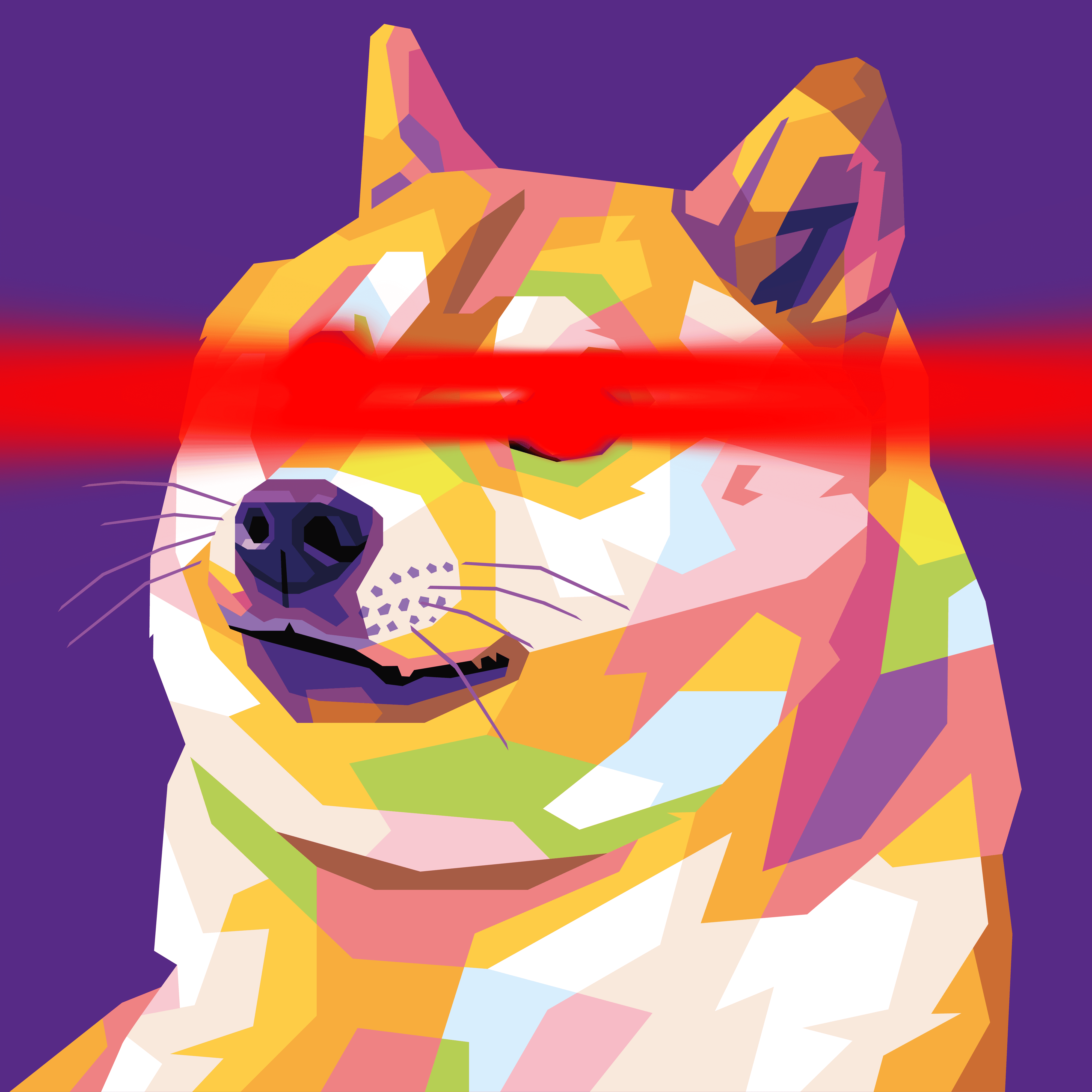 Crypto Legends Laser Eyes Collection OpenSea
