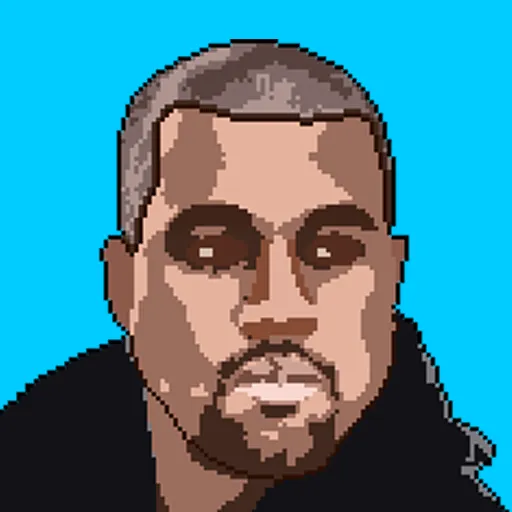 Pixel Mugz #002 - Kanye West