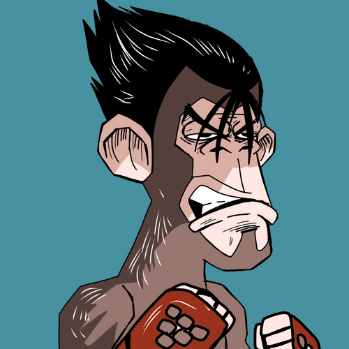 Animated bored ape [JIN KAZAMA]