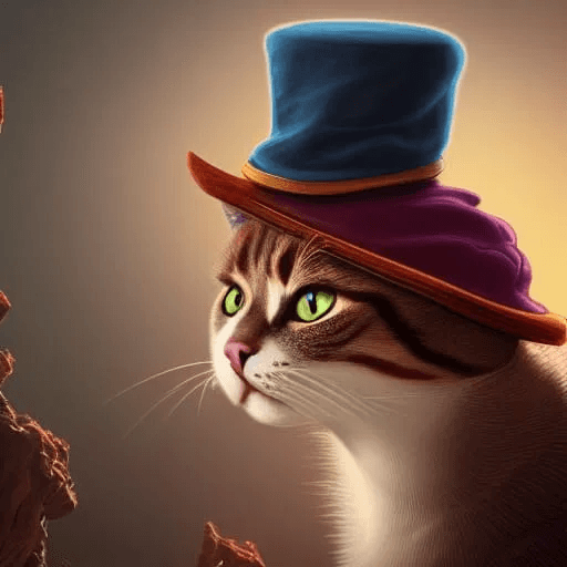 Cat with Two Hats
