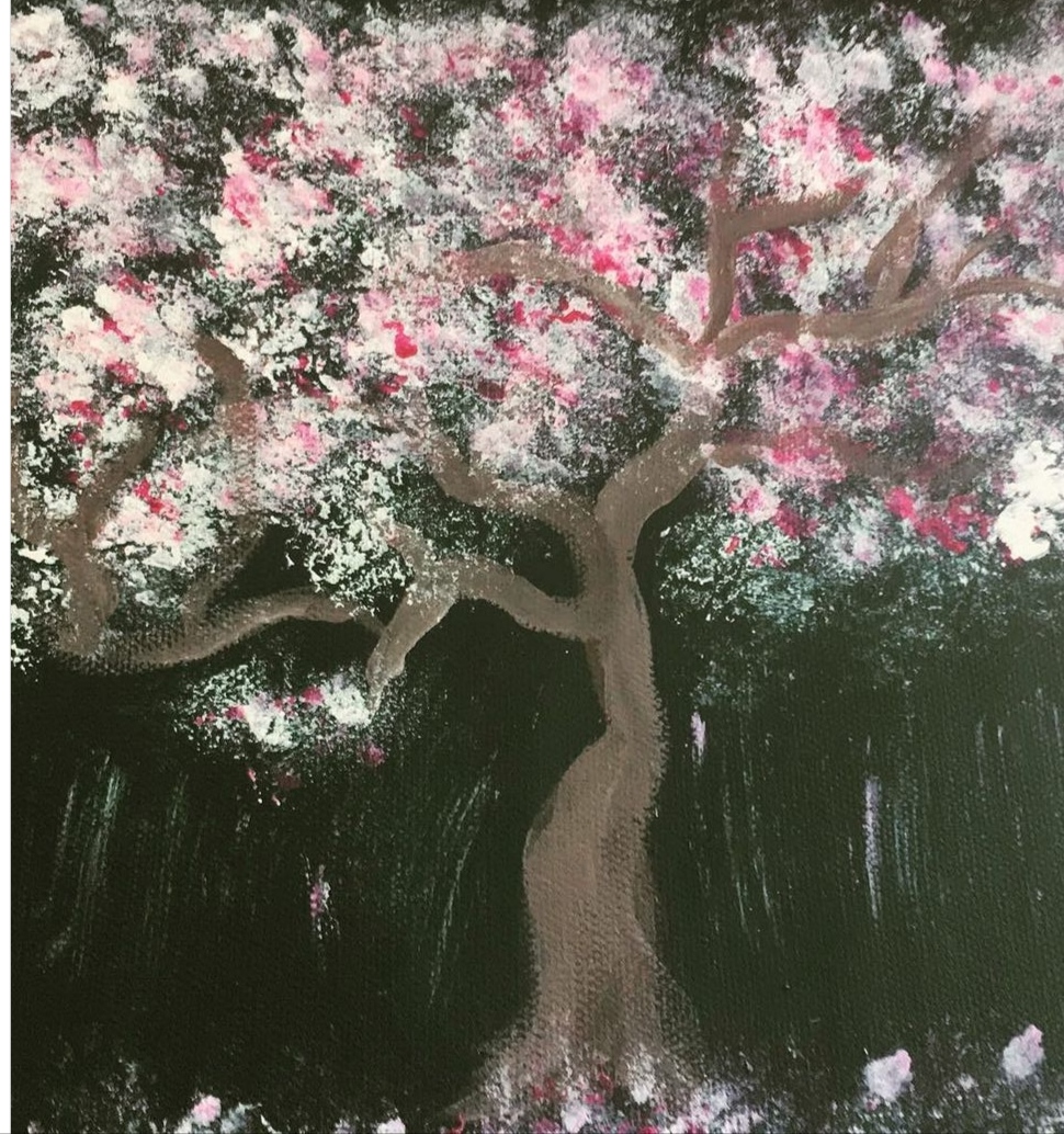 hand painting tree Collection OpenSea