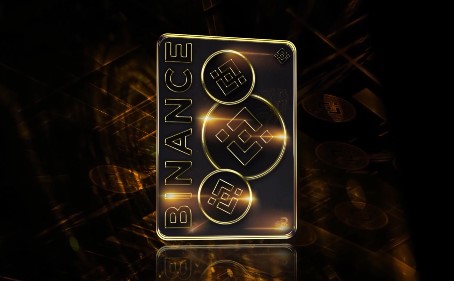 Binance GOLD BLACK 3D Video Card Card collections 3 of 3