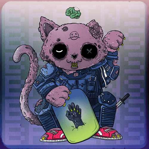 Zombie Lucky Cat 0152