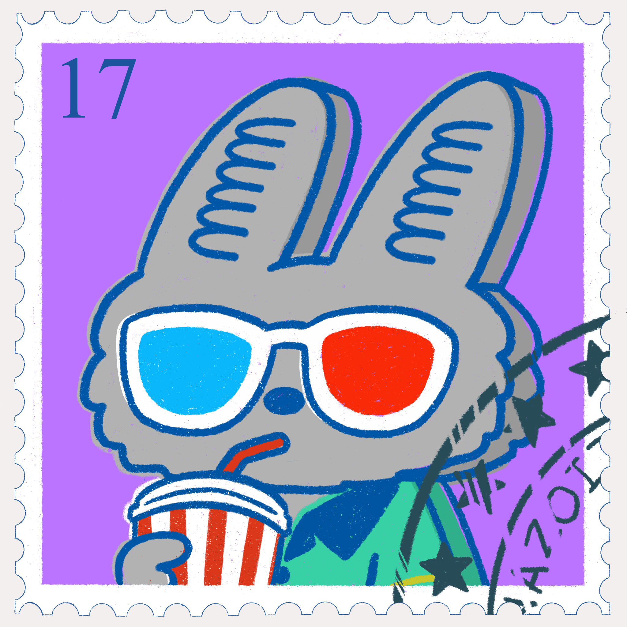 BA Stamp #17