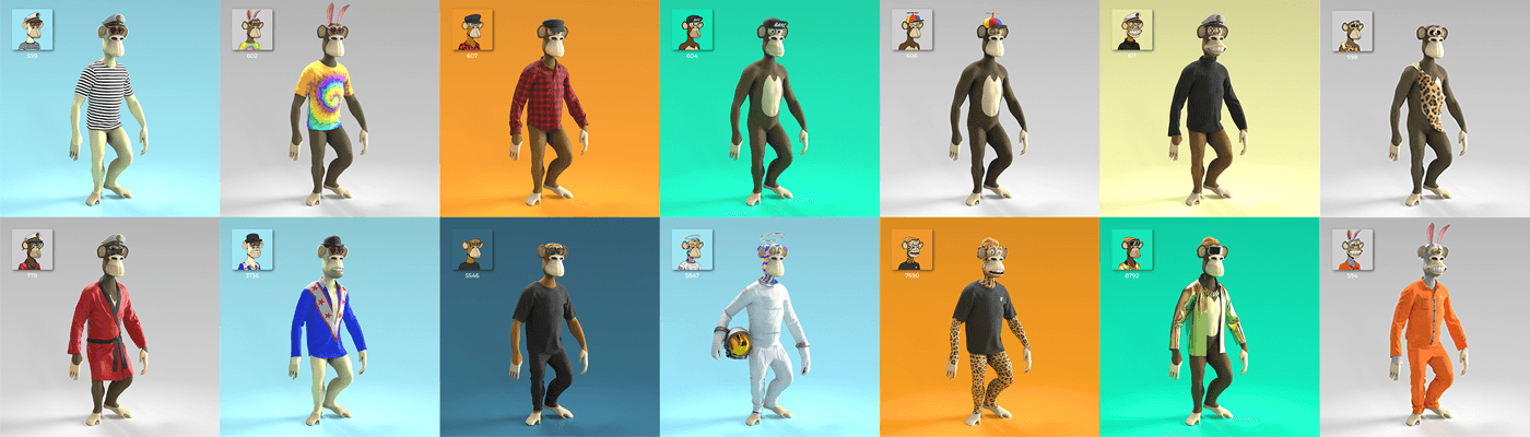 3D Apes by Danny_P3D