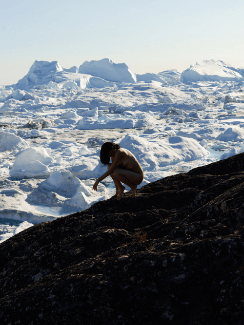 Sheri at the Disko Bay