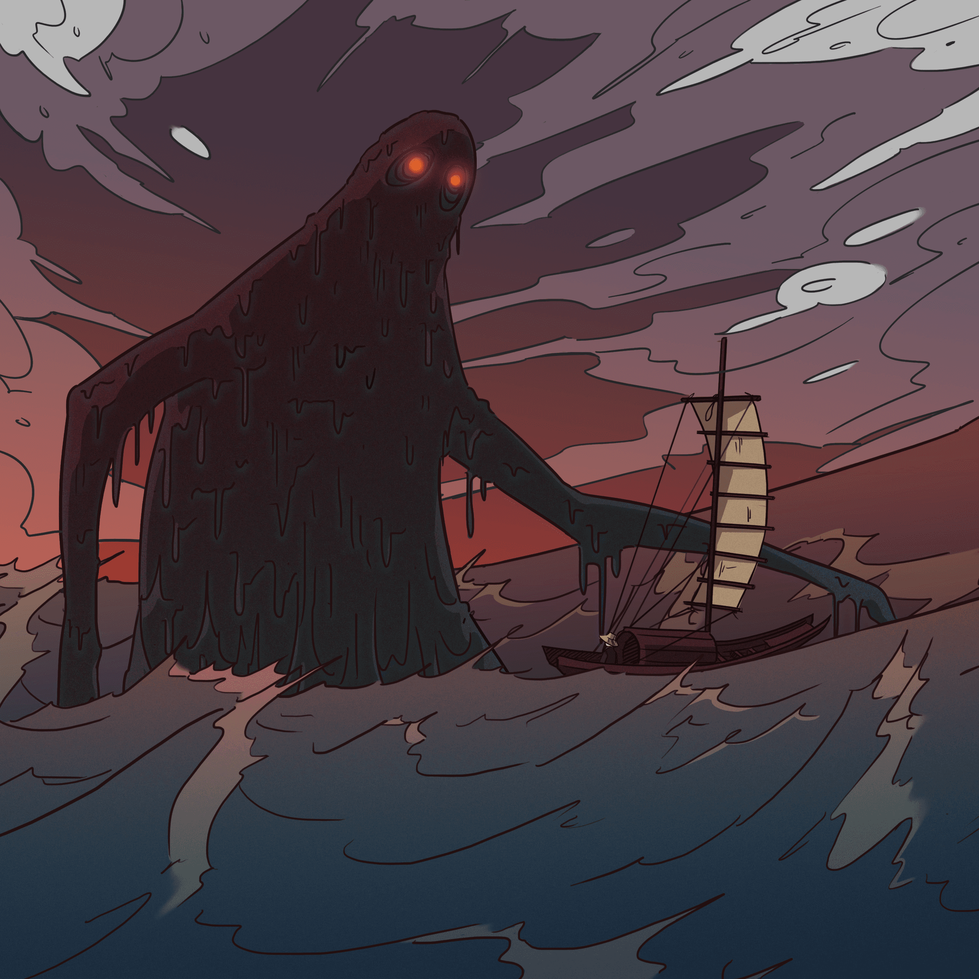 Umibozu 08 Mysterious Creature OpenSea