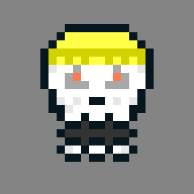 Kawaii SKULL #871