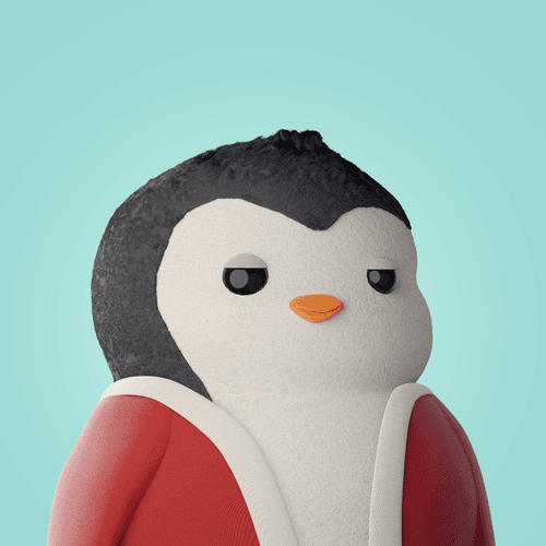 Pudgy Penguin 3D #158